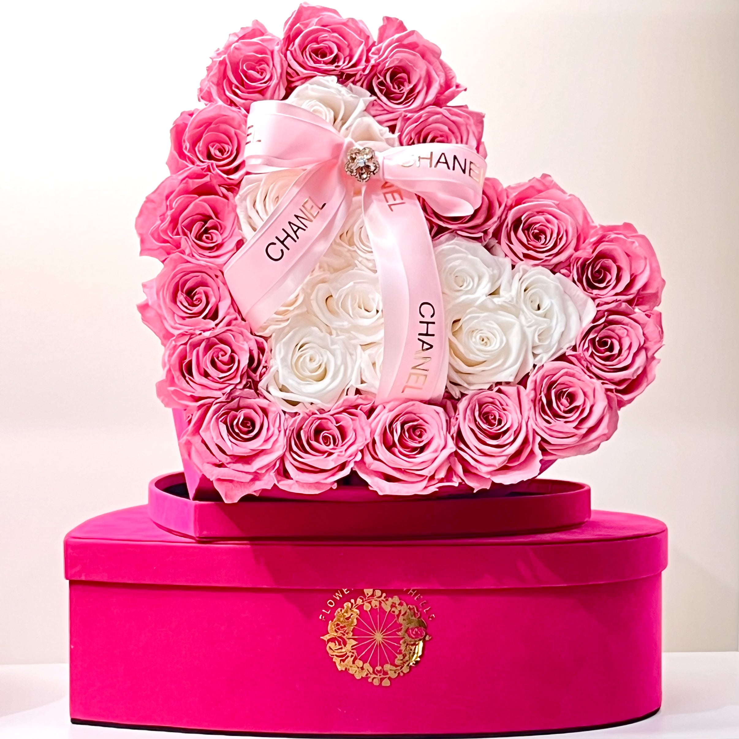 Everlasting Heart (Pink/White)